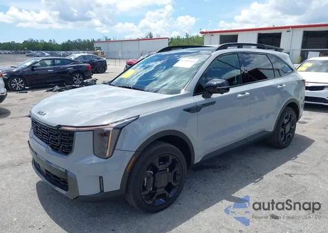 2025 Kia Sorento X-Line Sx из США, поврежденный, VIN 5XYRKDJF3SG332510